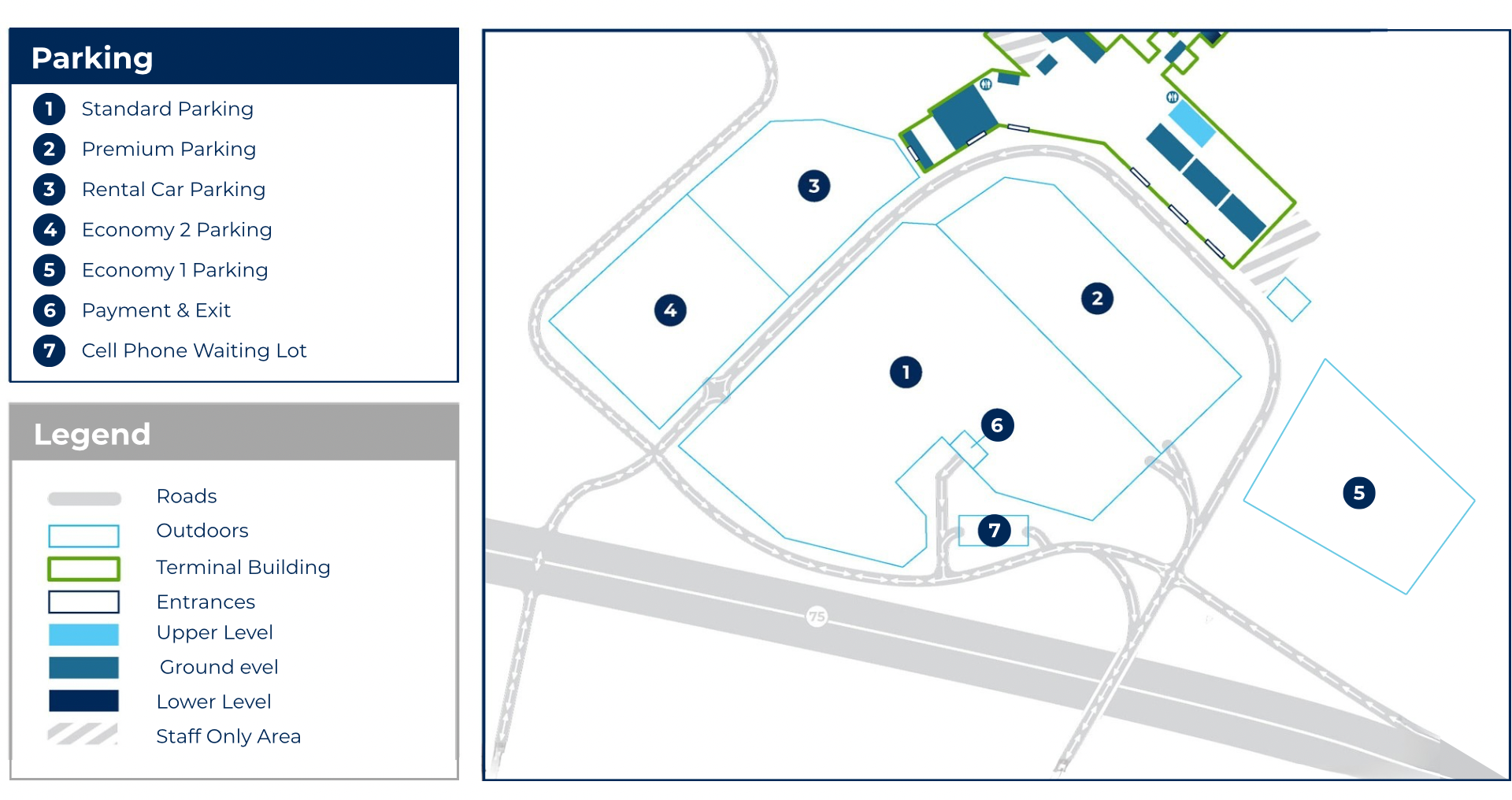 TRI Parking Map
